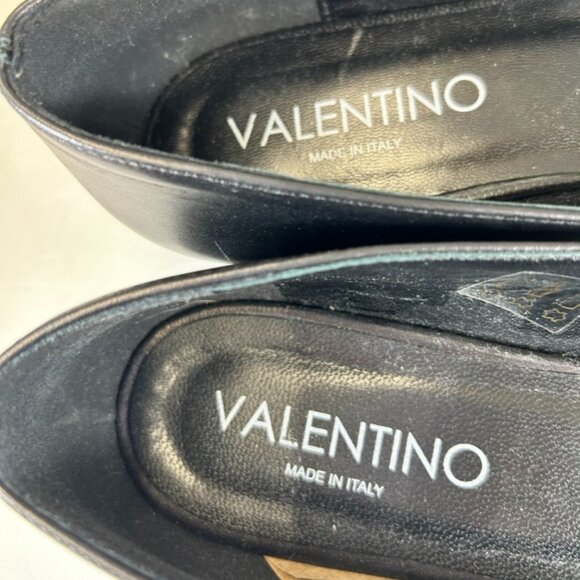 Valentino Malva ballet flats, black size 9 - Picture 3 of 11